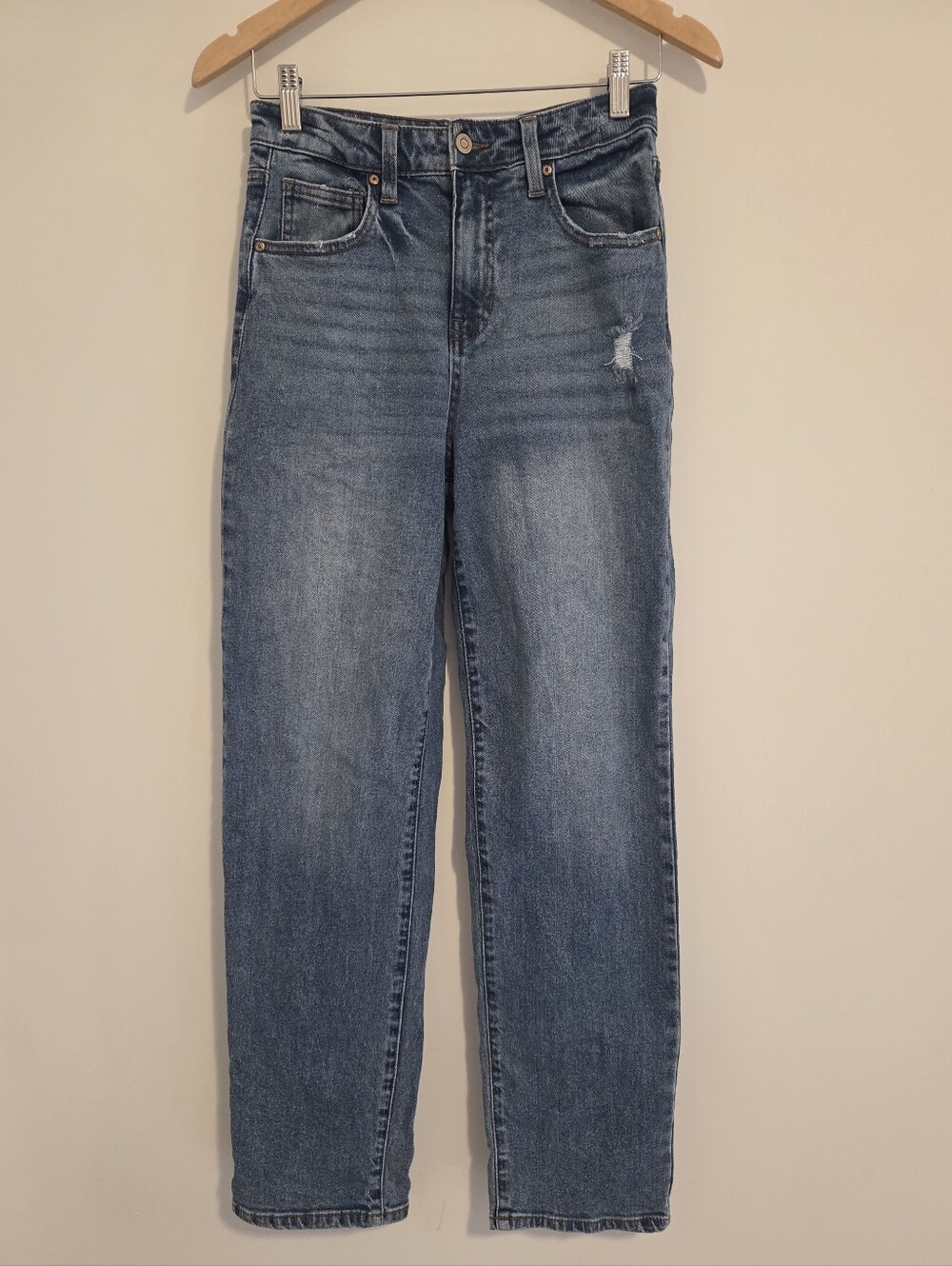 BCBGeneration Skater Straight Blue Jeans